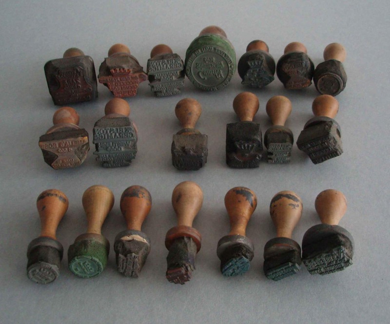 Backstamps x20; Crown Lynn Potteries Limited; 1960-1989; 2009.1.1199.1-20