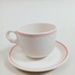 Teacup and Saucer - Hospital; Crown Lynn Potteries Limited; 1986; 2016.48.25
