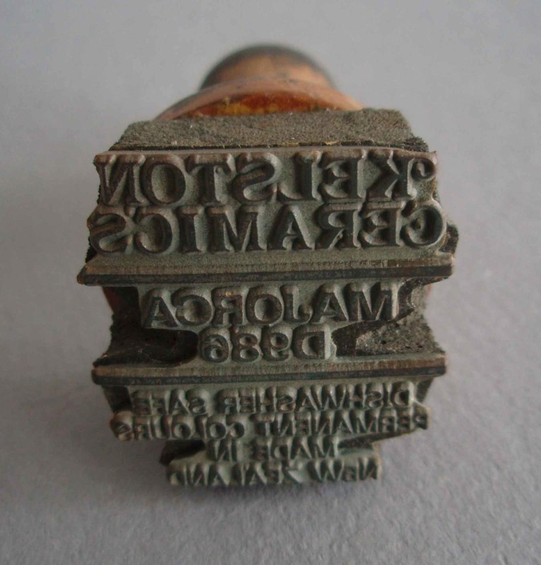 Backstamp - Malorca pattern; Crown Lynn Potteries Limited; 1975-1980; 2009.1.1743