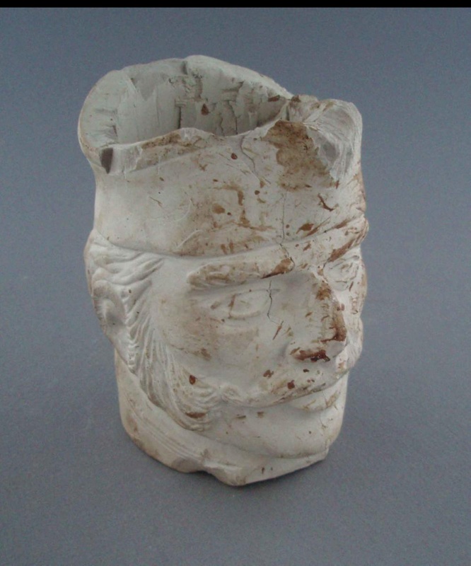 Clay model - toby jug; 2009.1.1221 Clay model - toby jug; 2009.1.1221