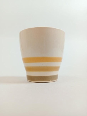 Egg cup - Carousel; Crown Lynn Potteries Limited; 1966; 2016.48.15