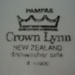 Bread and butter plate - Pampas pattern; Crown Lynn Potteries Limited; 1986-1989; 2009.1.752