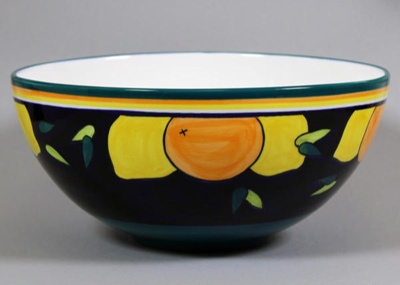 Bowl - Citrus; Studio Ceramics NZ Ltd; 2017.1.244