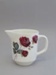 Cream jug - Rose Red pattern; Crown Lynn Potteries Limited; 1967-1975; 2015.24.43