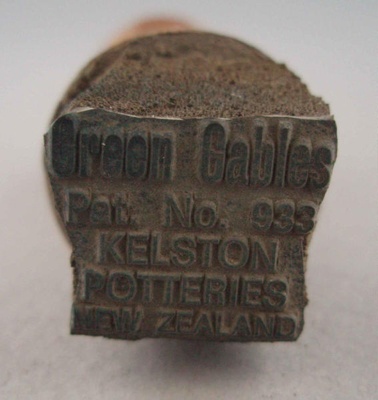 Backstamp - Green Gables; Crown Lynn Potteries Limited; 1965-1975; 2008.1.2178