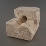 Two slipcasting mould parts - electrical insulator; Amalgamated Brick and Pipe Company Limited; 1930-1960; 2009.1.1450.1-2