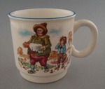 Mug - Nursery tales; Crown Lynn Potteries Limited; 1984-1989; 2009.1.422