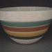 Basin - banded; Crown Lynn Potteries Limited; 1965-1975; 2008.1.2680