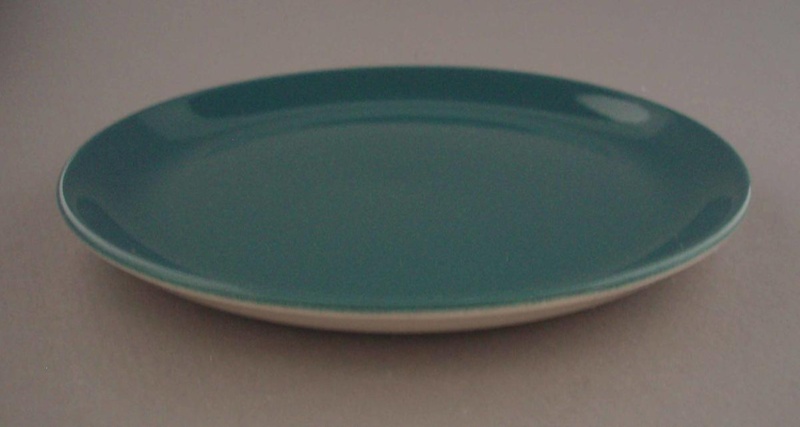 Bread and butter plate - Colour glaze; Crown Lynn Potteries Limited; 1982-1989; 2009.1.1025 Bread and butter plate - Colour glaze; Crown Lynn Potteries Limited; 1982-1989; 2009.1.1025
