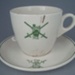 Cup - Army; Crown Lynn Potteries Limited; 1963-1989; 2008.1.1291