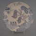 Saucer - Willow pattern; Crown Lynn Potteries Limited; 1968-1980; 2008.1.1934