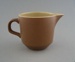 Cream jug - Palm Springs pattern; Crown Lynn Potteries Limited; 1968-1972; 2008.1.537