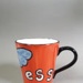 Mug - Godess pattern; Studio Ceramics NZ Ltd; 1999; 2017.1.112