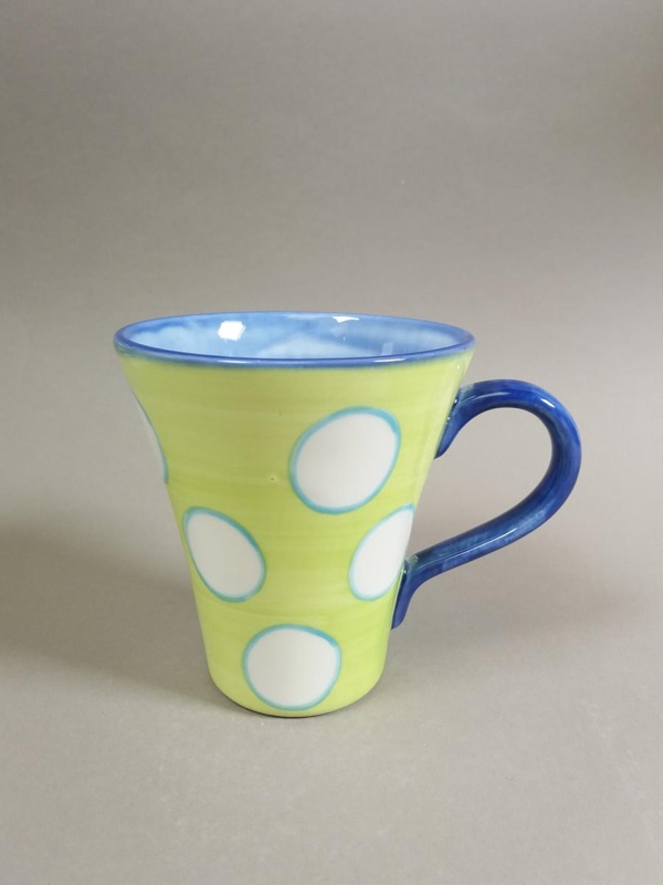 Mug - Soho pattern; Studio Ceramics NZ Ltd; 2017.1.116