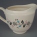 Cream jug - floral; Crown Lynn Potteries Limited; 1958-1965; 2008.1.2058