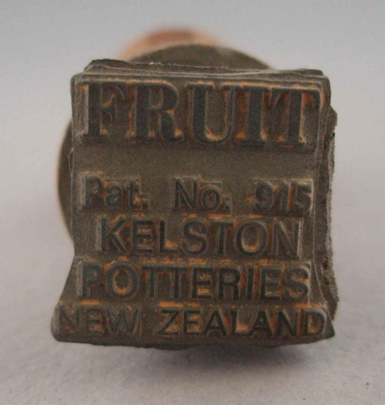 Backstamp - Fruit; Crown Lynn Potteries Limited; 1965-1975; 2008.1.2166