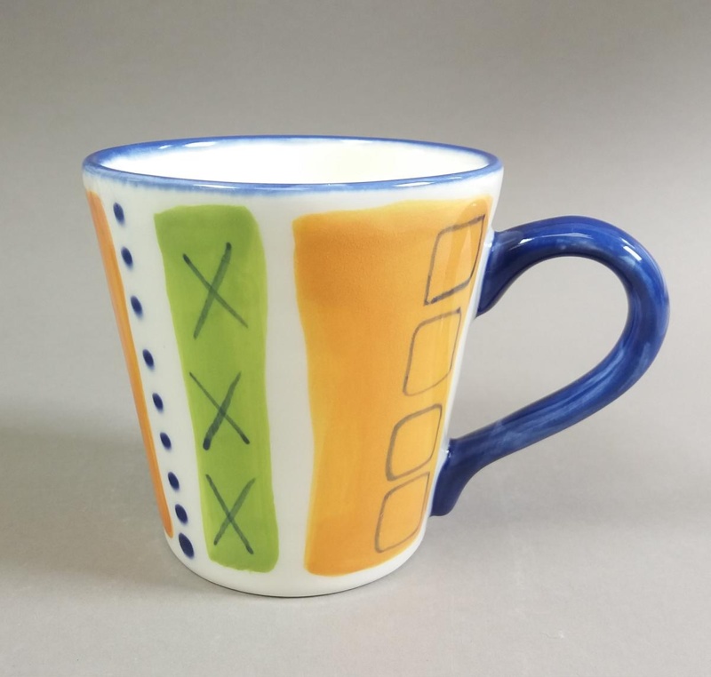 Mug - Cuba range; Studio Ceramics NZ Ltd; 1999; 2017.1.127