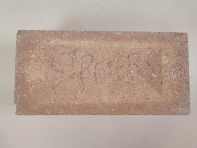 Brick; St Peters Brick Company; 19th Century; 2016.44.103
