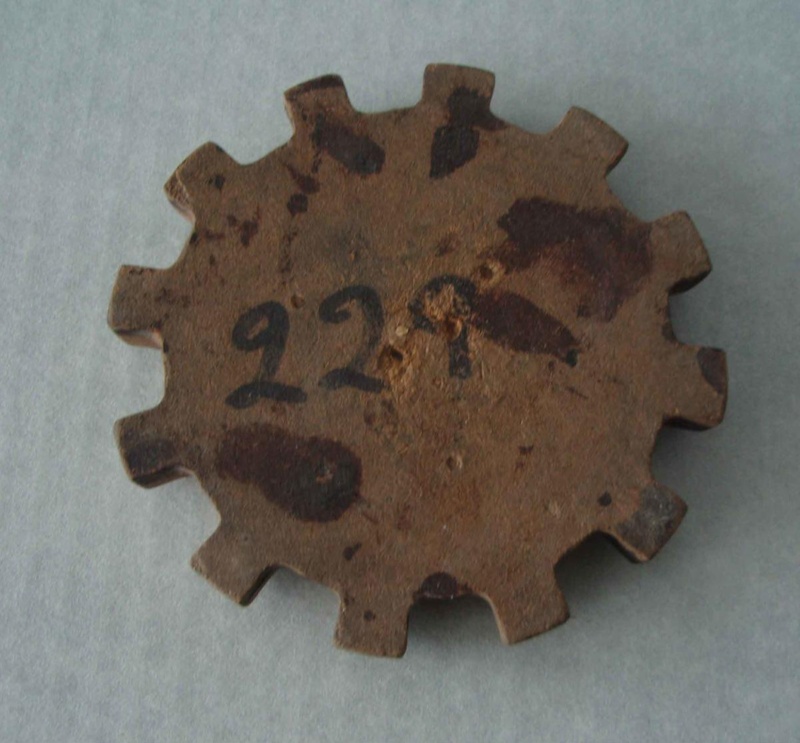 Wooden pattern; Unknown; 1940-1970; 2010.1.101