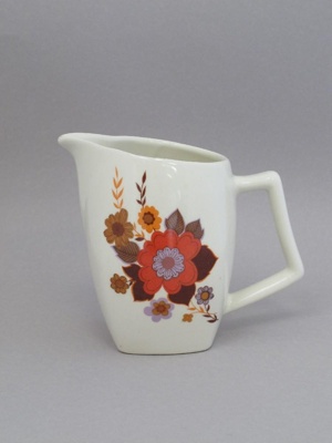 Jug - floral; Titian Potteries (1965) Limited; 1971-1979; 2015.24.32
