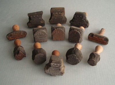 Backstamps - cookware and ovenware; Crown Lynn Potteries Limited; 1975-1989; 2009.1.562.1-13