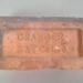 Brick; J. Granger and Sons; 1898-1920; 2016.44.19