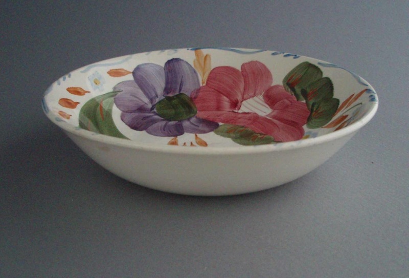Bowl - Fleurette pattern; Crown Lynn Potteries Limited; 1959-1979; 2008.1.2602