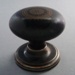 Door handle and rose - Optima pattern; Crown Lynn Technical Ceramics Limited; 1976-1989; 2008.1.680