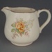 Cream jug - floral; Crown Lynn Potteries Limited; 1961-1971; 2008.1.2690