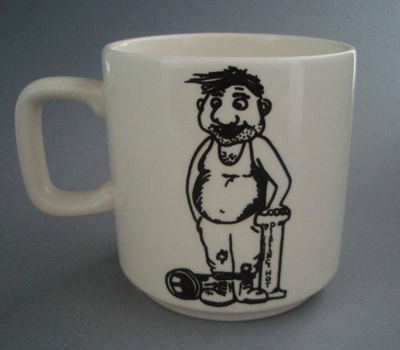 Mug - Ceramco; Crown Lynn Potteries Limited; 1974-1989; 2008.1.1042