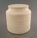 Plaster model - spice jar; Luke Adams Pottery Limited; 1973-1989; 2009.1.1209