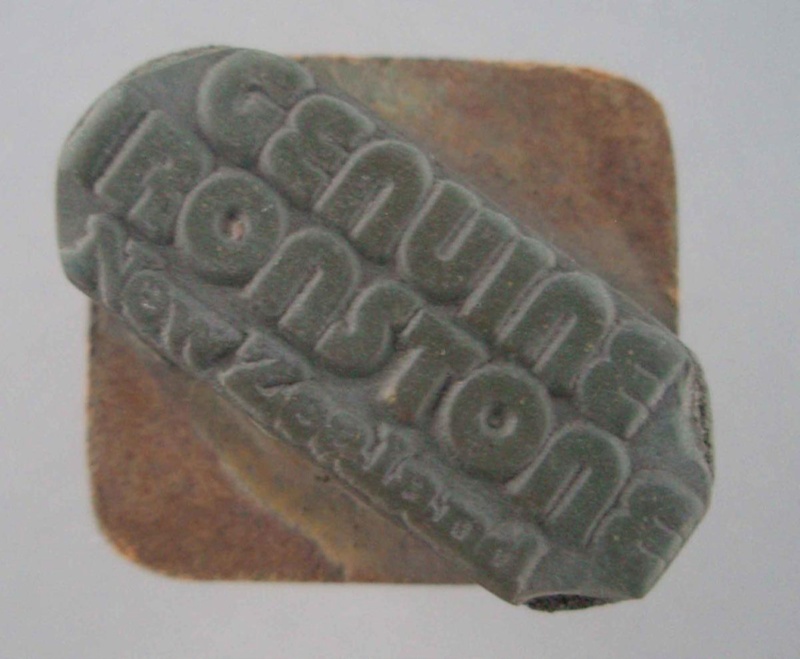 Backstamp - Genuine ironstone; Crown Lynn Potteries Limited; 1965-1985; 2008.1.1683