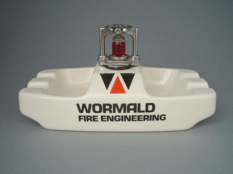 Ashtray - Wormald; Crown Lynn Potteries Limited; 1983-1985; 2008.1.431