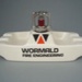 Ashtray - Wormald; Crown Lynn Potteries Limited; 1983-1985; 2008.1.431