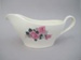 Gravy boat - Fashion Rose pattern; Crown Lynn Potteries Limited; 1959-1975; 2015.24.22