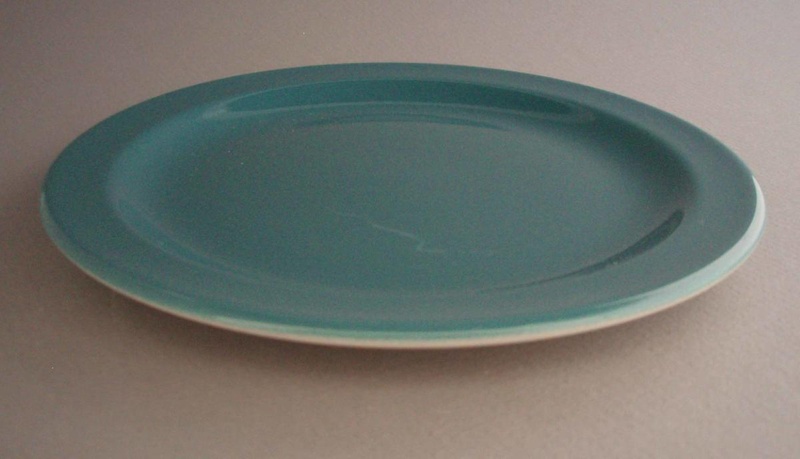 Bread and butter plate - Colour glaze; Crown Lynn Potteries Limited; 1980-1989; 2008.1.2758