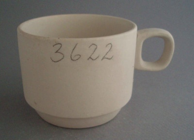 Cup - bisque; Crown Lynn Potteries Limited; 1973-1989; 2008.1.1254
