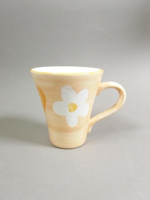 Mug - Milly pattern; Studio Ceramics NZ Ltd; 1999; 2017.1.76