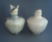 Two vases; Crown Lynn Potteries Limited; 1948-1960; 2009.1.2036.1-2