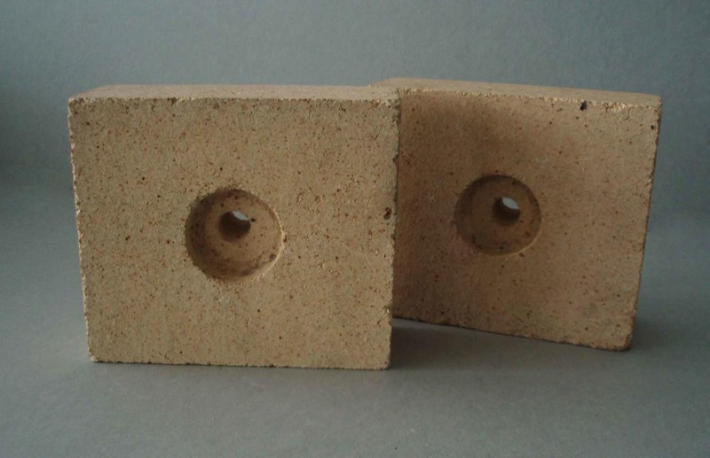 Two kiln bricks; Unknown; 1945-1975; 2010.1.155.1-2