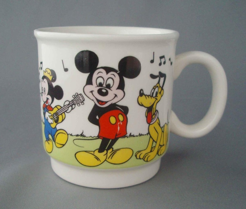 Child's mug - Disney; Crown Lynn Potteries Limited; 1981-1982; 2008.1.470 Child's mug - Disney; Crown Lynn Potteries Limited; 1981-1982; 2008.1.470