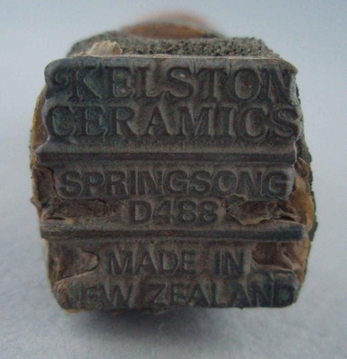 Backstamp - Springsong; Crown Lynn Potteries Limited; 1965-1985; 2008.1.2137