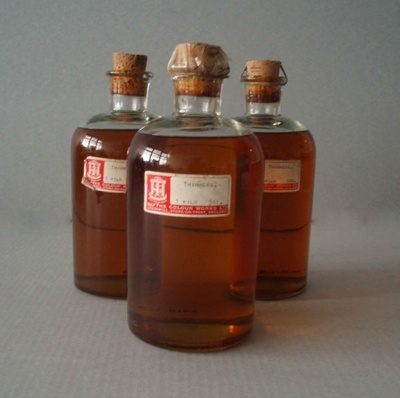 Bottles - Thinners; Blythe Colour Works Ltd; 1940-1970; 2010.1.87.1-3