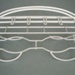 Crockery rack; Unknown; 1955-1970; 2009.1.267