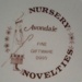 Child's plate - nursery theme; Crown Lynn Potteries Limited; 1977-1989; 2008.1.1312