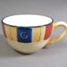 Cup - striped; Studio Ceramics NZ Ltd; Circa 2002; 2017.1.125