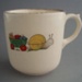 Child's cup - nursery theme; Crown Lynn Potteries Limited; 1955-1970; 2008.1.1033