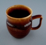 Mug - banded; Luke Adams Pottery Limited; 1973-1985; 2009.1.575