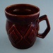 Mug - diamond; Titian Potteries (1965) Limited; 1975-1985; 2008.1.2288