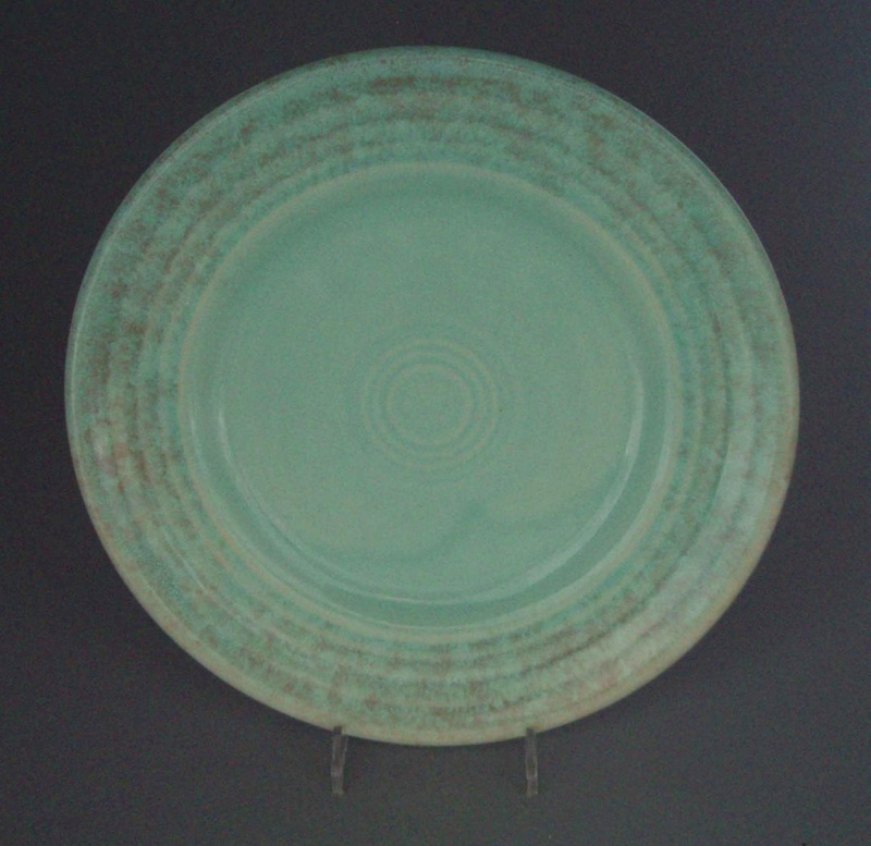 Bread and butter plate - Paris pattern; Amalgamated Brick and Pipe Company Limited; 1943-1950; 2008.1.2612 Bread and butter plate - Paris pattern; Amalgamated Brick and Pipe Company Limited; 1943-1950; 2008.1.2612